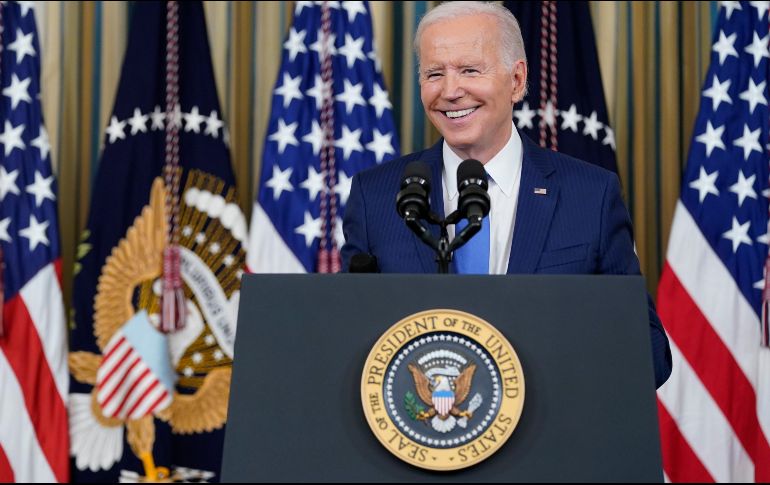 Biden reconoció la frustración de los votantes en su conferencia de prensa de este miércoles. AP/S. Walsh