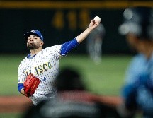 Alemao Hernández, cargó con la derrota, pero no fue el pitcher más castigado. TWITTER/charrosbeisbol