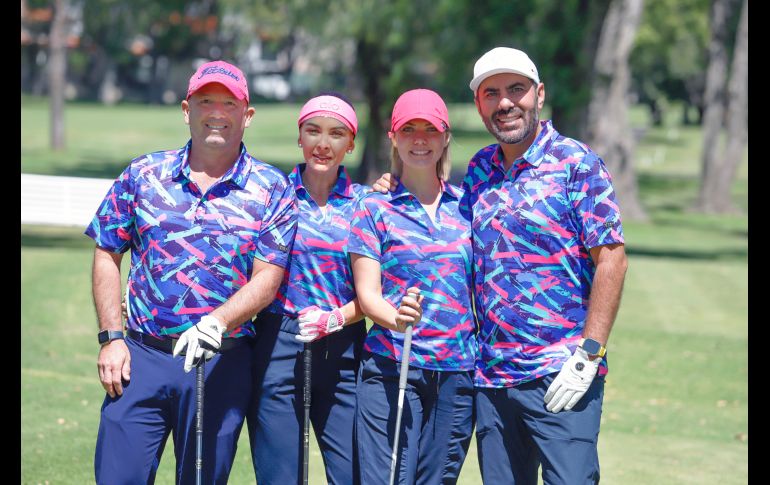 Daniel García, Liz García, Maru Jiménez y Manuel García. GENTE BIEN JALISCO/Claudio Jimeno