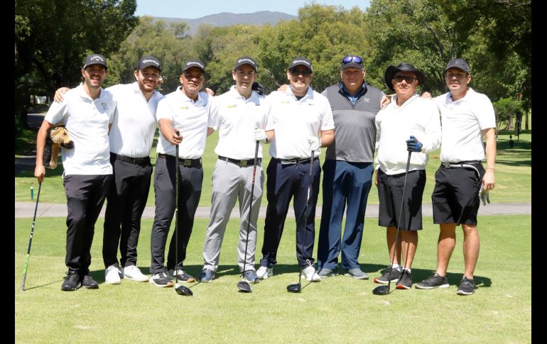 Daniel Torres, Omar Leal, David Robb, Conrado Petrov, César Molina, Carlos Ibáñez, Roberto García Ascencio y Roberto García Rosas. GENTE BIEN JALISCO/Claudio Jimeno
