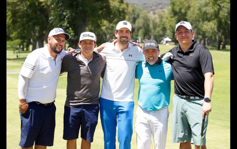Martín Diex, Diego Penilla, Alberto Fernández, José Arturo Gutiérrez y José Cervantes Hans Schmal. GENTE BIEN JALISCO/Claudio Jimeno