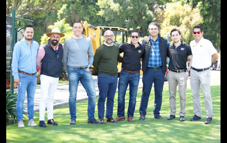 Óscar Magaña, Héctor González, Alberto Ortega, Juan Urquijo, Arturo Ávila, Roberto Ramírez, Daniel Bustamante y Miguel Madrigal. GENTE BIEN JALISCO/Claudio Jimeno