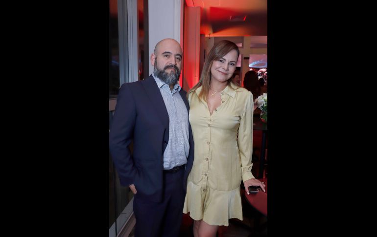 Igor Lozada y Verónica Rimada. GENTE BIEN JALISCO/Claudio Jimeno