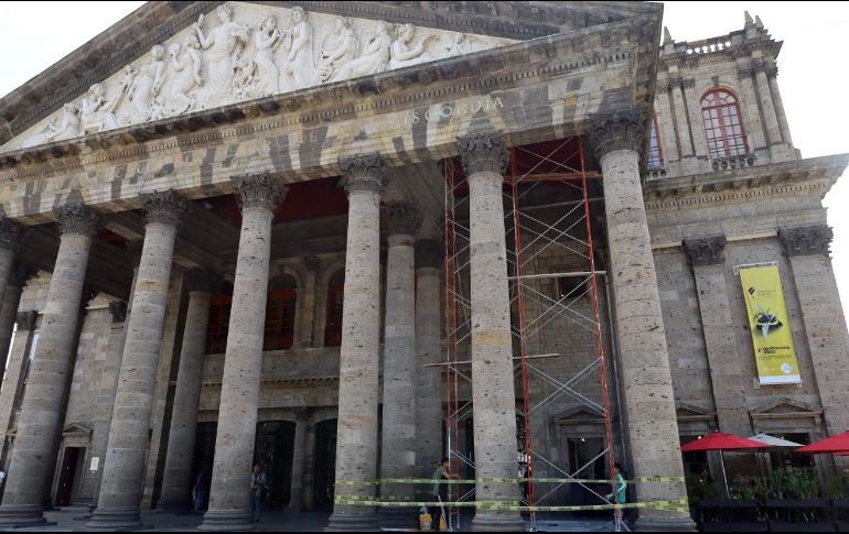 La inversión en el Edificio Arroniz constará de 3 millones 500 mil pesos y, la del Teatro Degollado, de 1 millón 500 mil pesos. ESPECIAL/Secretaría de Cultura 
