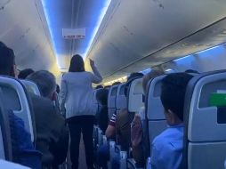 Tras este incidente, algunos pasajeros mostraron su apoyo a López Obrador. ESPECIAL