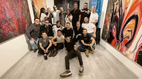 Artistas jaliscienses que participarán en Autoart Guadalajara 2022. CORTESÍA/ Diego Murillo
