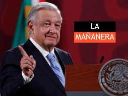 El Presidente López Obrador, durante la 