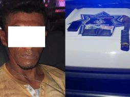El detenido se identificó como Luis Antonio “N”, de 34 años, y fue llevado ante un agente del Ministerio Público. ESPECIAL / Policía de Guadalajara