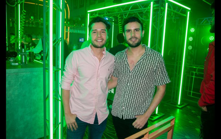 Édgar Lomelí y Eduardo Ambriz. GENTE BIEN JALISCO/Jorge Soltero