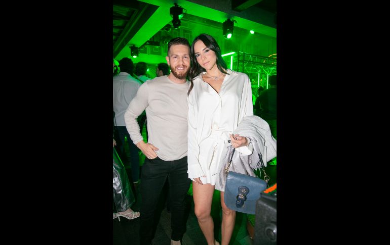 Raúl Arreola y Daniela Parra. GENTE BIEN JALISCO/Jorge Soltero