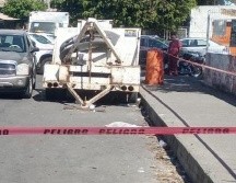 El accidente se registró alrededor de las 11:20 horas en el cruce de la intersección de las vialidades Susana Ortiz Silva y Luis Covarrubias. ESPECIAL /