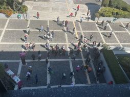 El hecho ocurrió alrededor de las 11:00 horas de este viernes. TWITTER/@olga_gonzalez_