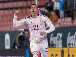 Funes Mori reapareció con la Selección mexicana marcando un gol en el amistoso de media semana frente al equipo de Irak. IMAGO7/E. Espinosa