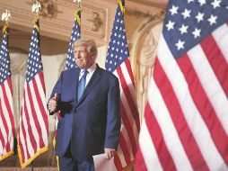 En medio del rechazo y aceptación dentro del propio partido, Trump anunciaría su postulación republicana rumbo a 2024. AFP