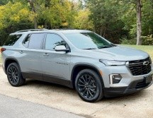 Chevrolet Traverse RS. Este modelo ofrece velocidad y seguridad, pues cuenta con siete bolsas de aire. ESPECIAL