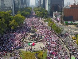 Los mexicanos inundaron las calles del país. SUN/D. Prado