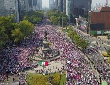 Los mexicanos inundaron las calles del país. SUN/D. Prado