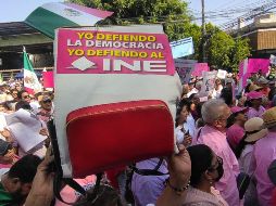 Miles de personas han salido a las calles de la CDMX. EL INFORMADOR / C. Zepeda