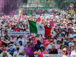 En al menos 25 ciudades del país marcharon en contra de la reforma electoral. EL UNIVERSAL