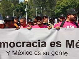 Hagamos participó en la Ciudad de México en la marcha 