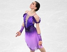 Tras ganar el oro, se supo que Valieva había dado positivo antes de los Juegos por trimetazidina, un medicamento empleado para tratar las anginas, pero prohibido a los deportistas. AFP / ARCHIVO