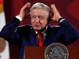 López Obrador subraya que es muy importante que se esté construyendo el Tren Maya. EFE / M. Guzmán