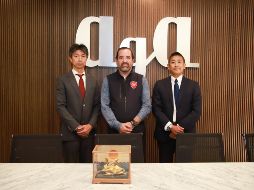 Takashi Ichinose, Marcelo Garciarce y Hiroshi Ikegawa. GENTE BIEN JALISCO/Tony Martínez