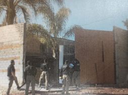 El inmueble y lo asegurado fueron puestos a disposición del Ministerio Público Federal de la FGR, quien continuará con la carpeta de investigación correspondiente. ESPECIAL /