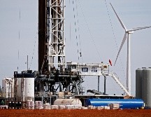 Una instalación petrolera en Midland, texas, en una fotografía de archivo. EFE/ARCHIVO