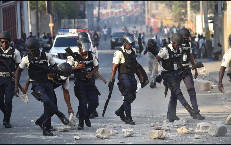 Un chofer resultó herido tras el ataque en Haití. AFP/ARCHIVO