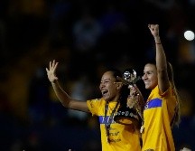 La entrenadora canadiense Carmelina Moscato y sus muchachas lo volvieron a hacer, Tigres Femenil, campeón de la Liga MX Femenil. IMAGO7