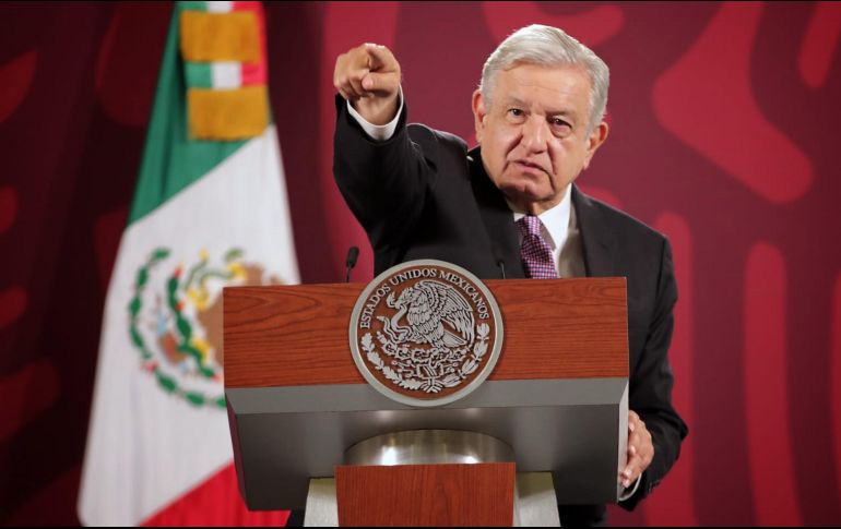 Estas declaraciones las hace López Obrador luego de que legisladores de la oposición retaran a Morena y al Ejecutivo a aprobar la reforma al INE. SUN / F. Rojas
