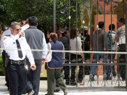 Elementos de las diferentes corporaciones de seguridad y de emergencia acudieron a la zona. NTX/ARCHIVO