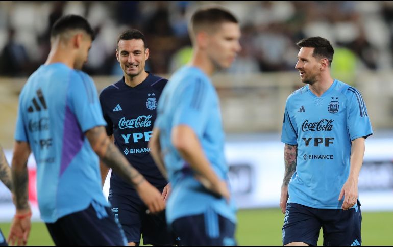 Este miércoles Argentina disputará su último juego de preparación con miras a Qatar 2022. EFE/A. HAIDER