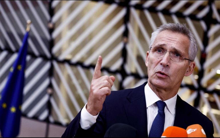 Jens Stoltenberg, secretario general de la OTAN presidirá reunión de emergencia para analizar la situación en Polonia y la escalada en el conflicto Rusia con Ucrania. AFP
