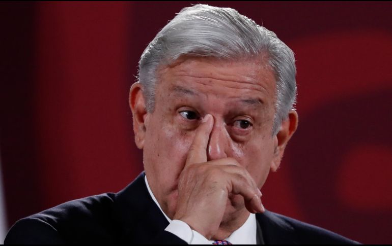 El Presidente López Obrador tiene un 