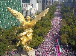 El anuncio de la marcha de López Obrador se realiza luego de la manifestación en contra de su reforma electoral del pasado domingo 13 de noviembre. SUN / ARCHIVO