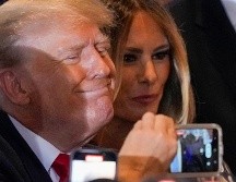 Trump afirmó que el éxito que tuvo en la frontera con México mientras se construía el muro divisorio entre ambos países fue gracias al Presidente Andrés Manuel López Obrador. AP / R. Blackwell