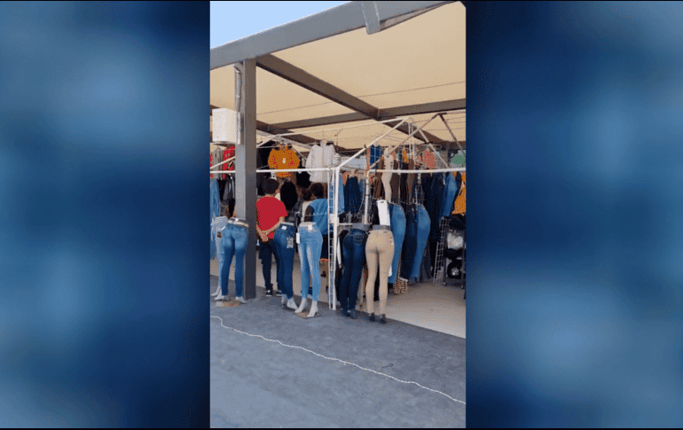 García Vilchis rechaza que la venta de estas prendas de mezclilla fueran piratería y acusa que a los críticos 