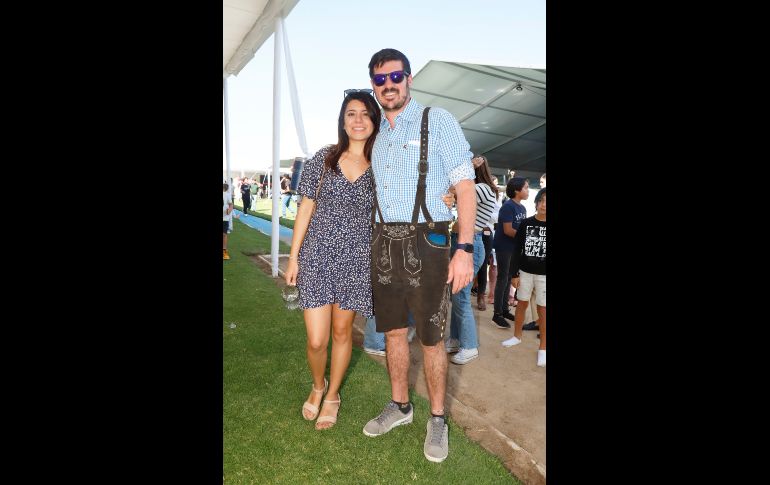Claudia Martínez y Kai Schauerhammer. GENTE BIEN JALISCO/Claudio Jimeno