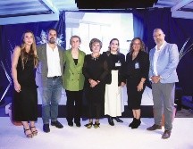 Diana Zohn, Fernando González de la Peña, Gracia Cevallos, Cristina Ojeda, Verónica Jiménez, Judith Águila y Juan Carlos González. GENTE BIEN JALISCO/Tony Martínez