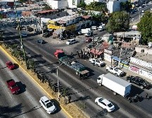 El año que registró el mayor número de hechos viales en la zona fue 2018 con 84 eventos, seguido de 2016 y 2019. EL INFORMADOR/A. Navarro