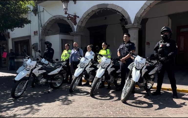 Las motocicletas comenzarán a usarse en operativos este Buen Fin 2022 y en la Macroplaza, donde habrá varias ofertas. ESPECIAL