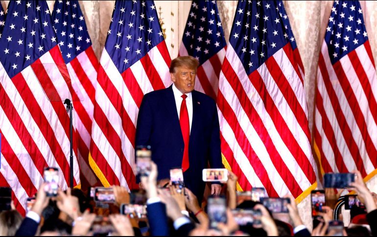 Donald Trump busca ser el candidato presidencial para las elecciones de 2024 por el Partido Republicano. AFP