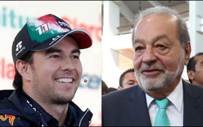 Ciudadanos le propusieron a Carlos Slim que compre Red Bull para beneficiar a Checo Pérez. ARCHIVO