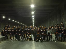 Artistas ganadores del proyecto Traza Jalisco, mostraron a través de una intervención artística, la identidad jalisciense y los problemas sociales que atraviesa el Estado. EL INFORMADOR/ C. Zepeda