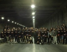 Artistas ganadores del proyecto Traza Jalisco, mostraron a través de una intervención artística, la identidad jalisciense y los problemas sociales que atraviesa el Estado. EL INFORMADOR/ C. Zepeda