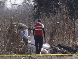 La mañana de este jueves un helicóptero, donde viajaba el secretario de Seguridad de Aguascalientes, se desplomó. NTX / ARCHIVO