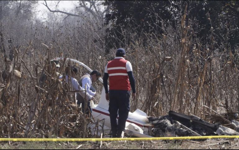 La mañana de este jueves un helicóptero, donde viajaba el secretario de Seguridad de Aguascalientes, se desplomó. NTX / ARCHIVO