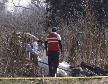 La mañana de este jueves un helicóptero, donde viajaba el secretario de Seguridad de Aguascalientes, se desplomó. NTX / ARCHIVO